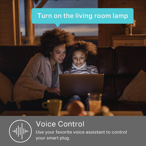 HS103P4 supports 2.4 GHz WiFi for quick setup.