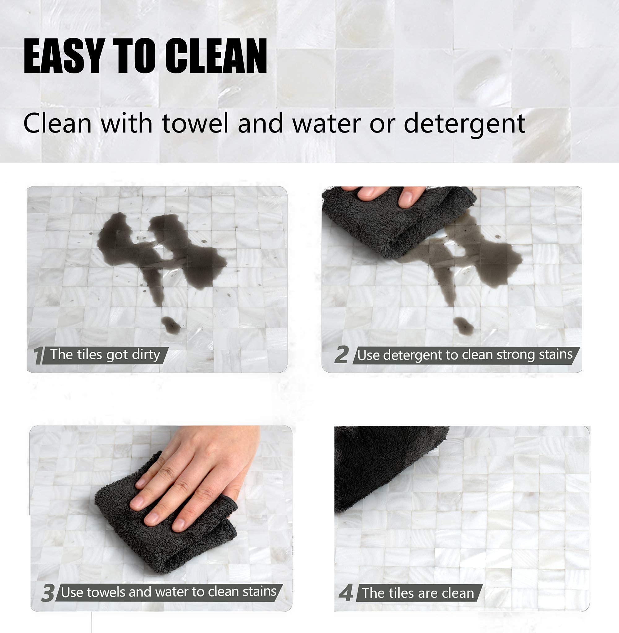 KASARO 12x12 inch sheets provide ready-to-apply surfaces