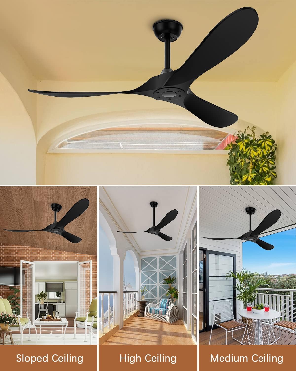 Kasass installation guide for flat or sloped ceilings
