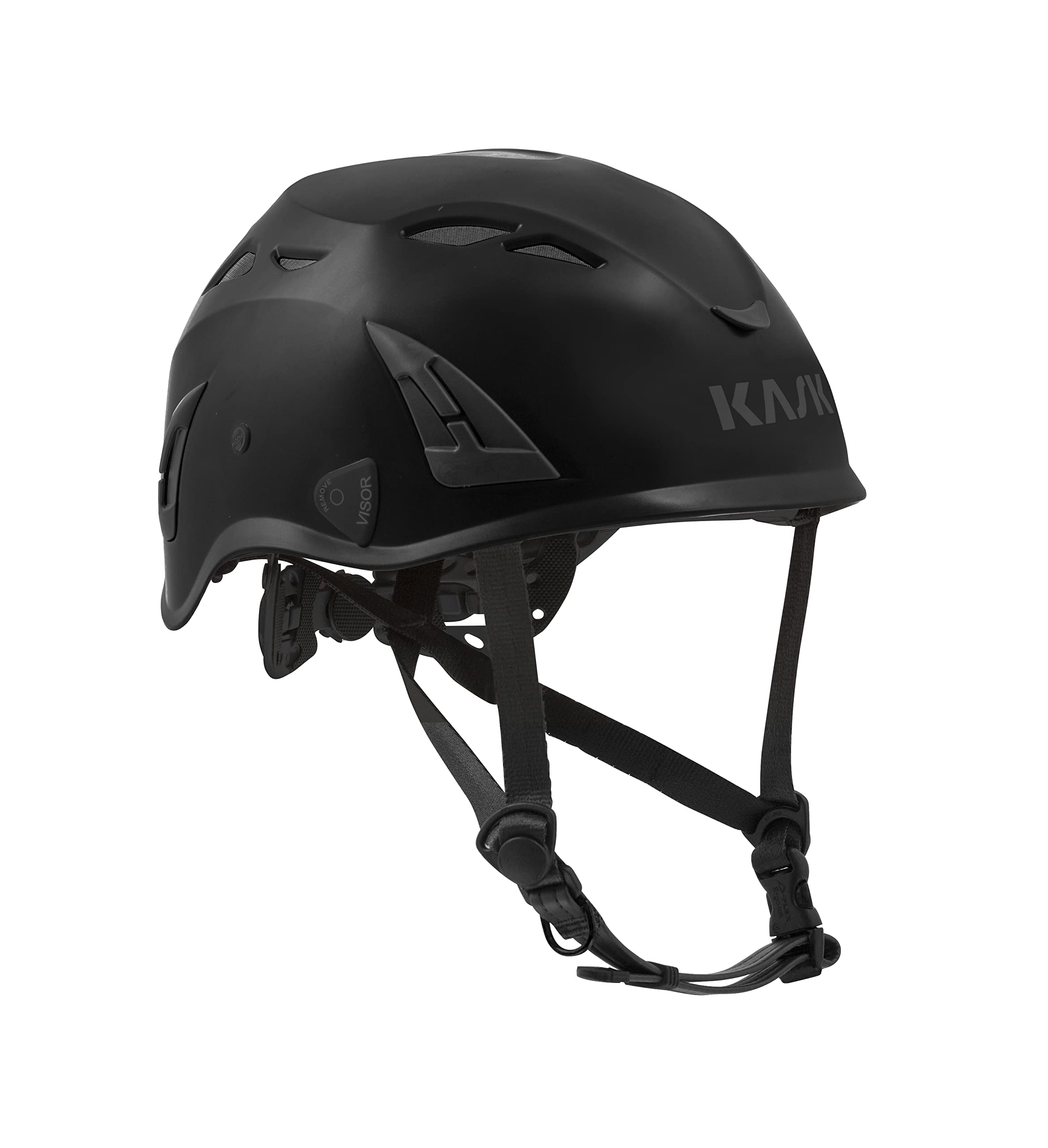 KASK Superplasma HD helmet front view, ANSI-rated protection for durable, comfortable use on site