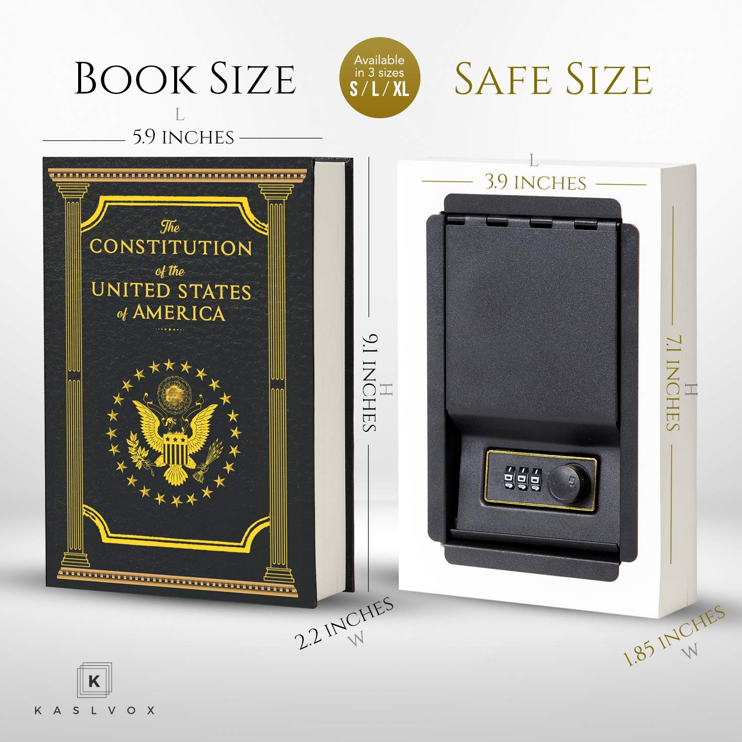 KASLVOX dorm room safe offers discreet hiding in plain sight