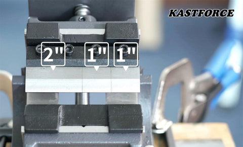 KASTFORCE KF5007 aluminum capacity up to 1/8 inch for versatile bending tasks.