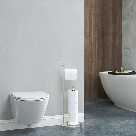 Elegant design enhances bathrooms, restrooms, or garages with a refined touch.