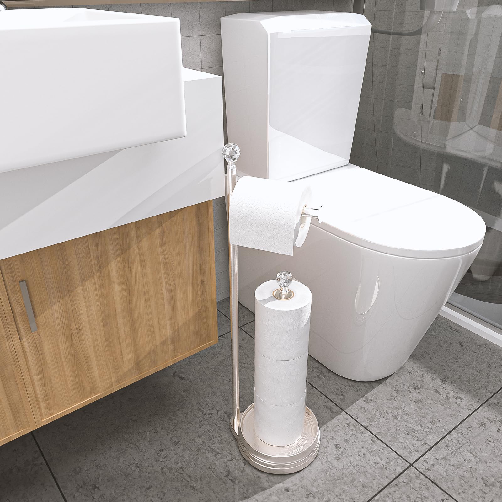 Rust-resistant metal with a sleek black coating for durable, modern appeal.
