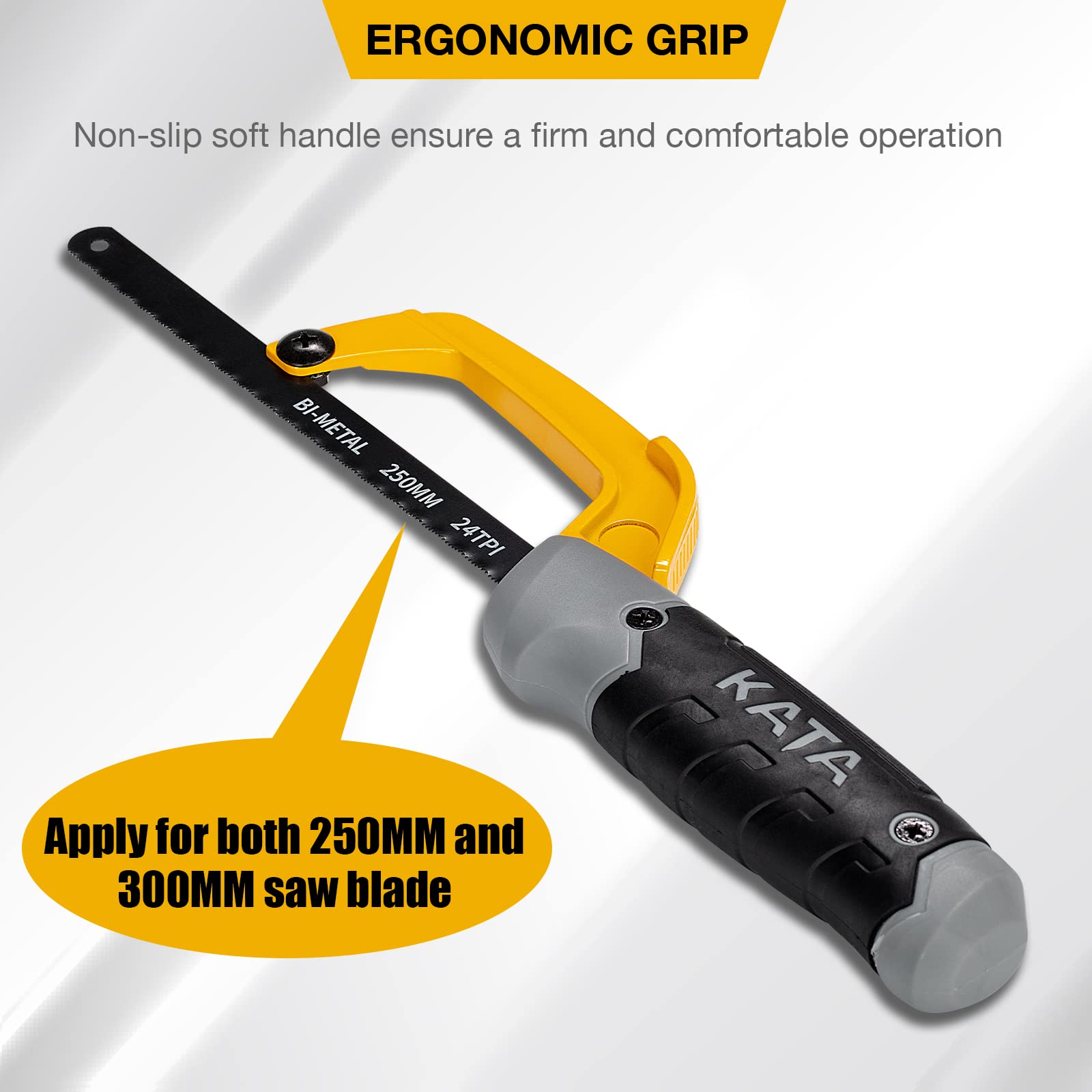 KATA blade set shows extra blades for versatile material cutting.