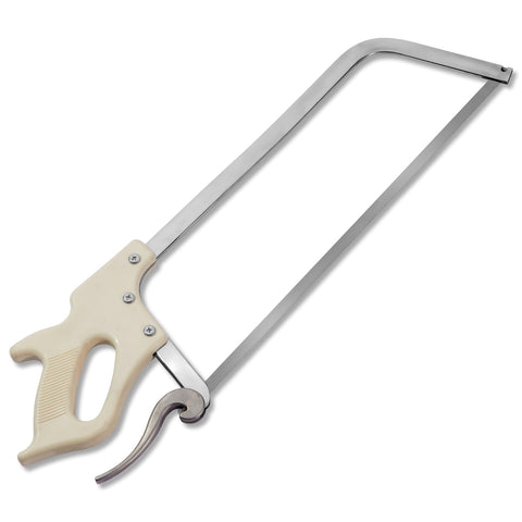 KATA bone saw close-up of the 20-inch blade for efficient meat cutting