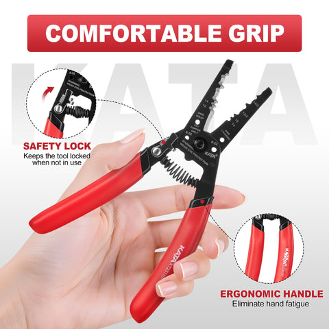KATA insulation terminal crimping capability for secure joins