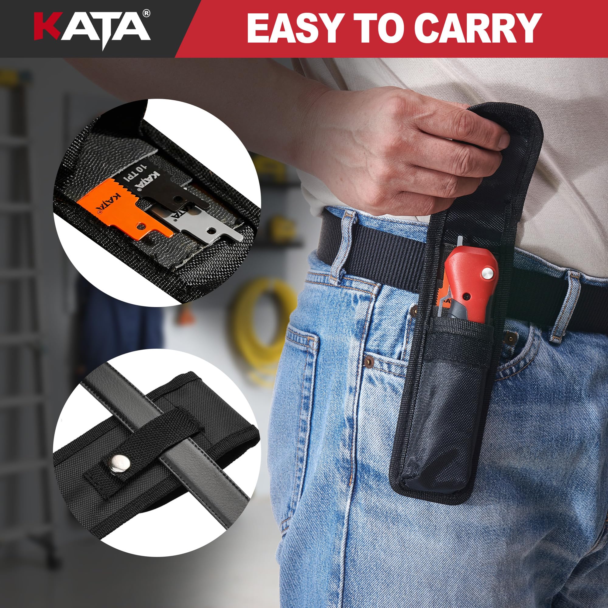 KATA blades cut metal, PVC, and plastic with precision