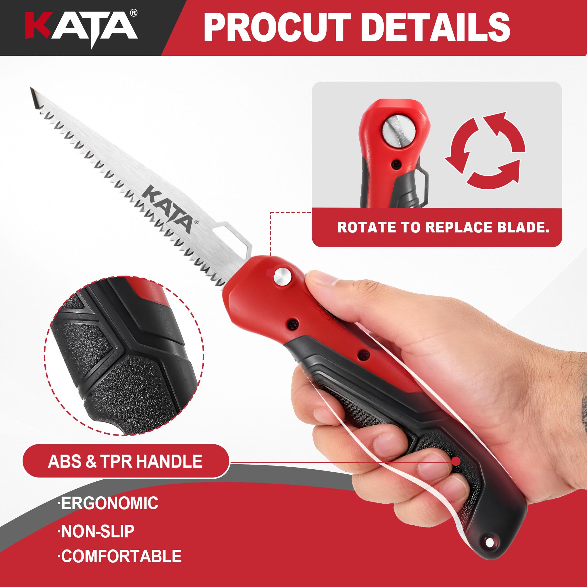 KATA dual-angle locking offers 90 and 180 degree options