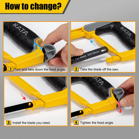 KATA ergonomic rubber grip reduces fatigue during long tasks.