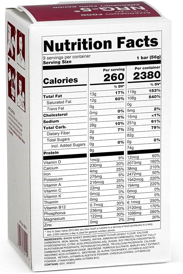 Katadyn NRG-5 lightweight energy snack for adventures.