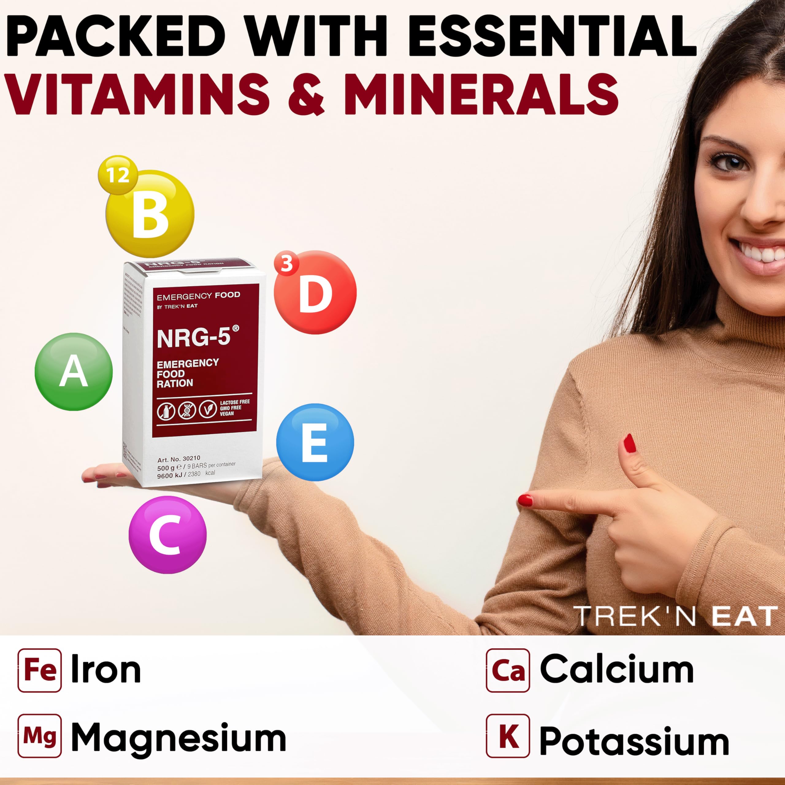Katadyn NRG-5 pack fits compact emergency kits.