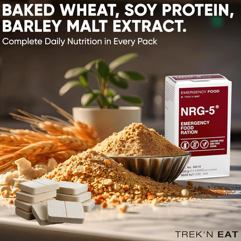 20-year shelf life indication on NRG-5 packaging.