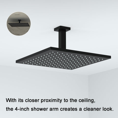 KATAIS micron-coat finish on shower arm provides durable protection.