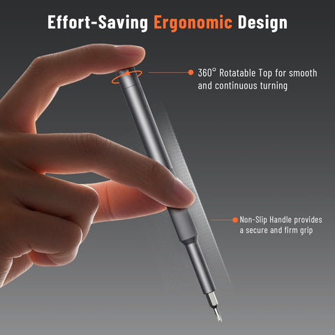 Katerk 360-degree swivel top enables controlled, precise turns