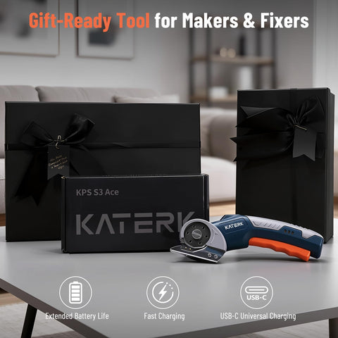 Katerk gift-ready packaging makes it a thoughtful present for crafters.