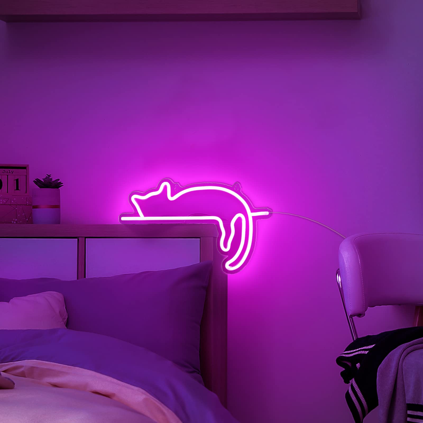 Kathfly cat neon sign’s 3D acrylic build for lasting glow