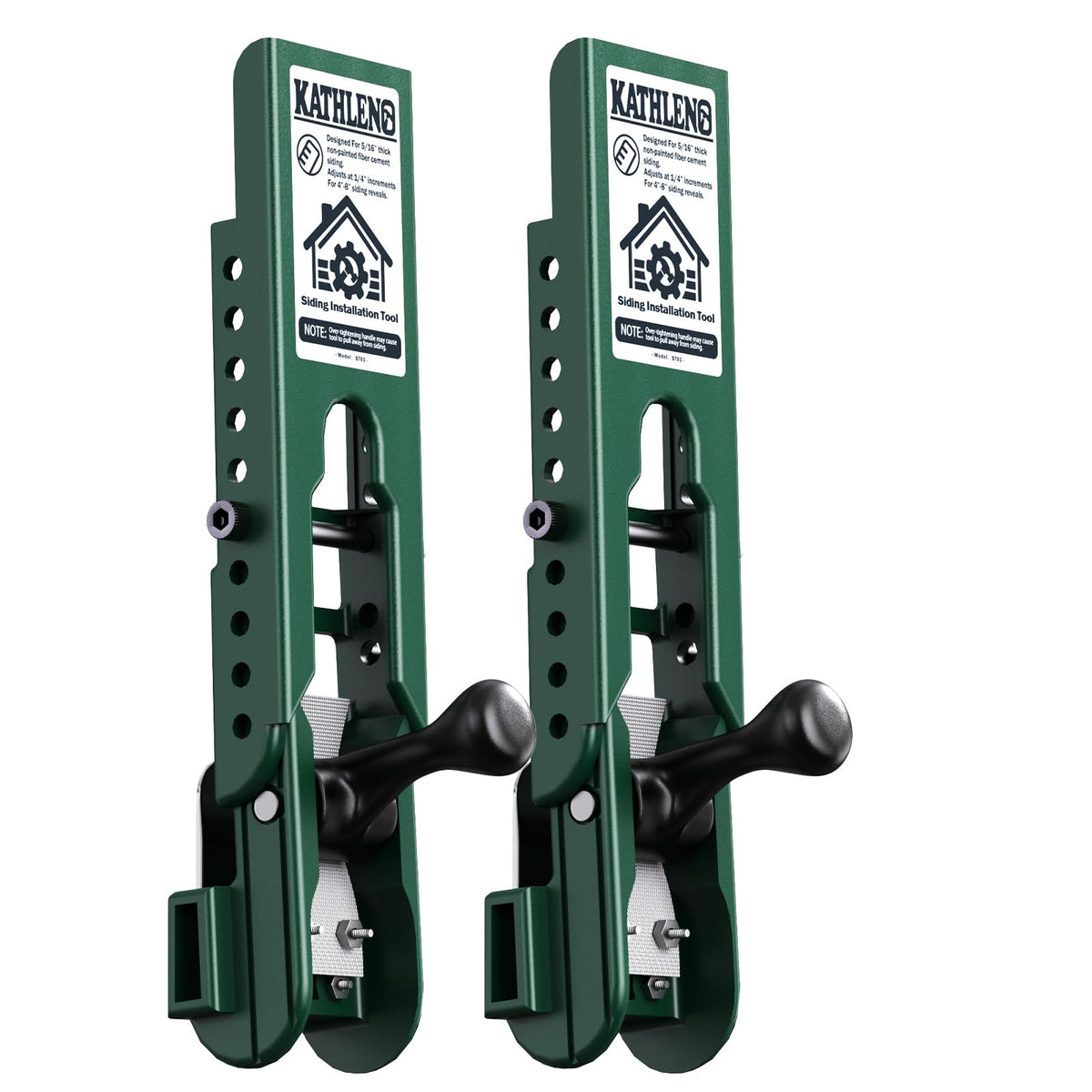 Kathleno siding tool adjustable reveals 4-8 inches for precise gaps on fiber cement siding