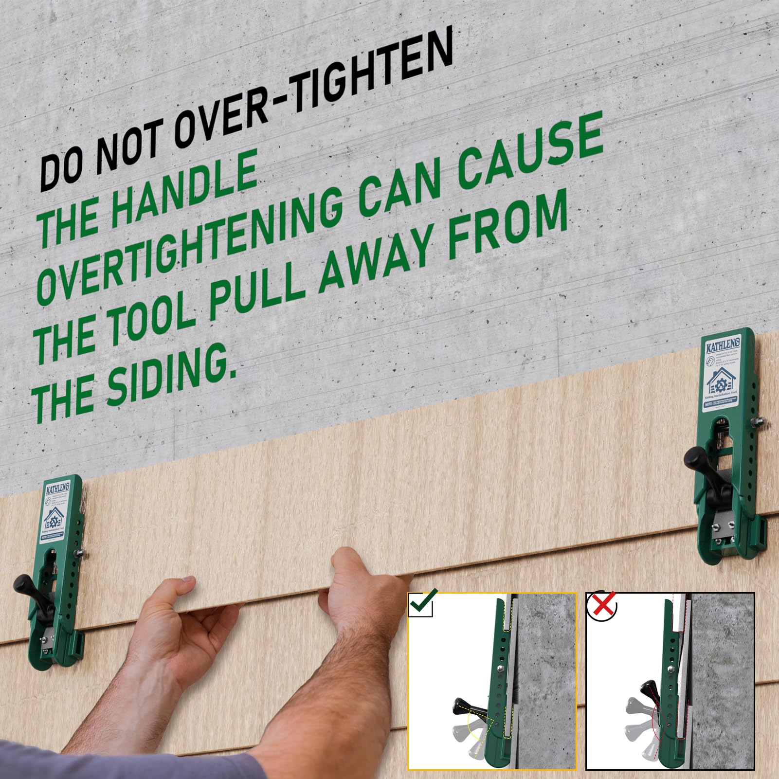 Kathleno 2-pack kit provides spare tool for busy siding jobs