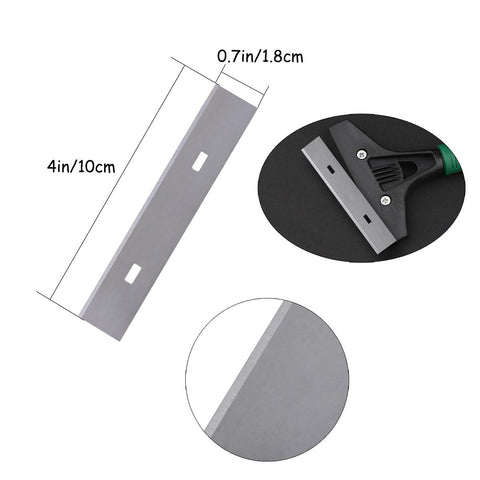 Kattool stainless steel razor blades resist rust for long-lasting use.