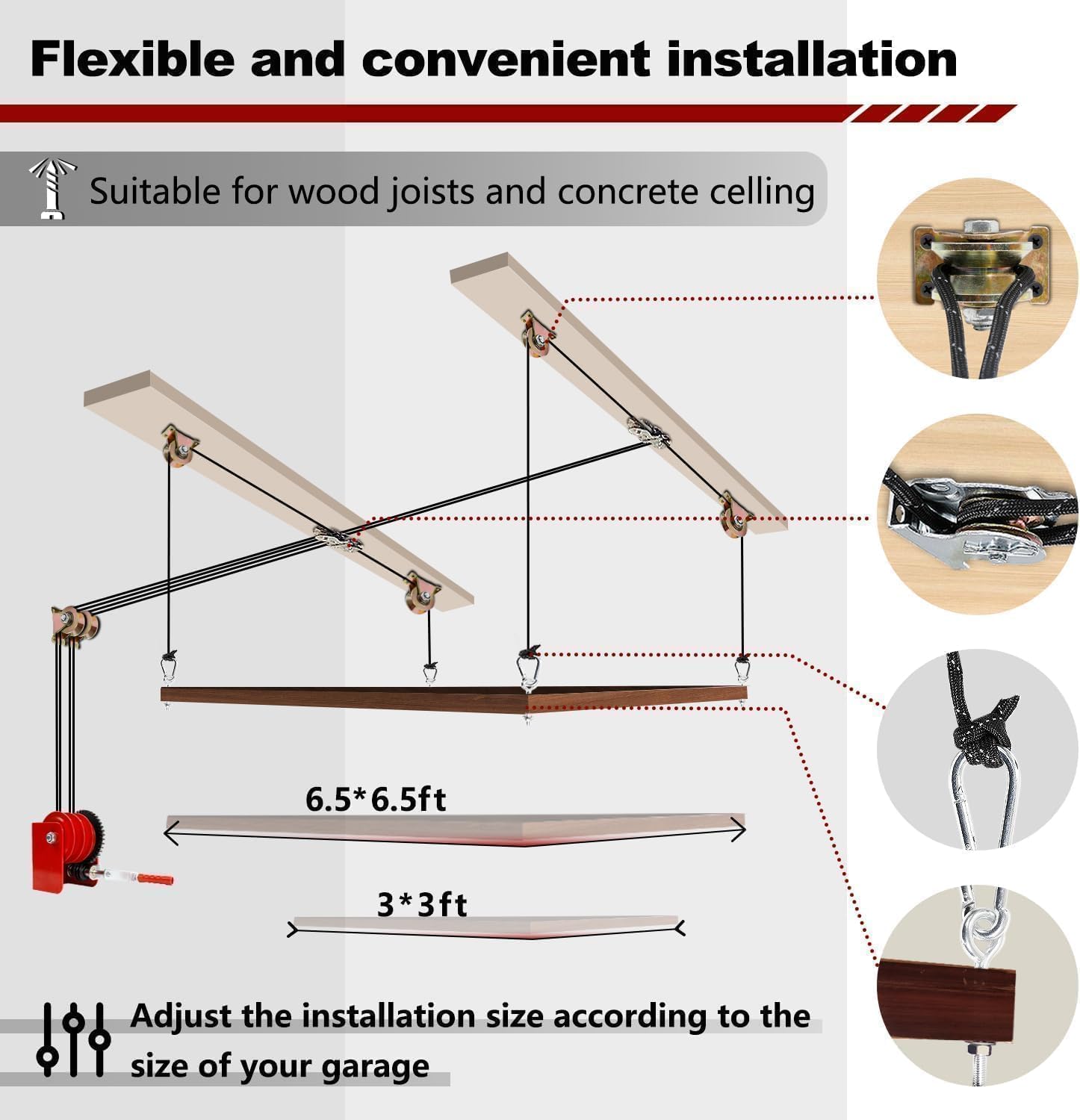 Katywixu anti-drop safety system keeps loads secure during lifting.