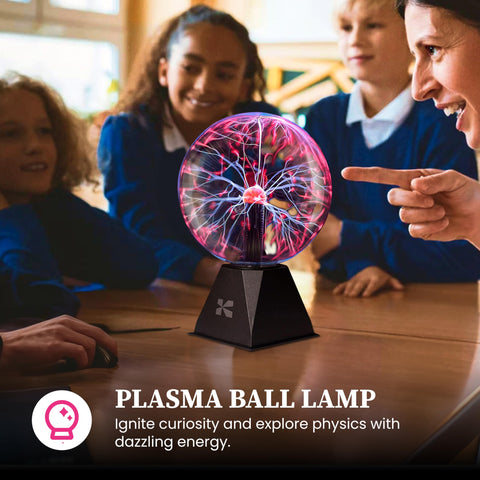 Katzco plasma ball party setup adds visual energy to the scene
