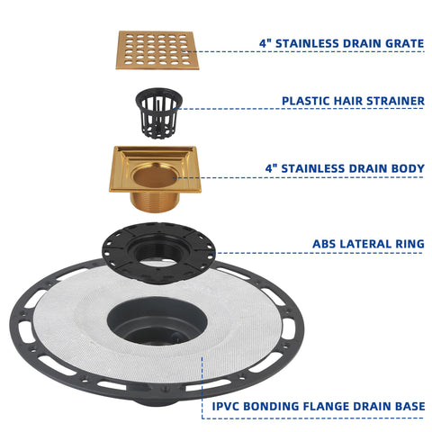 Kauwm removable stainless steel grate resists rust for long-lasting shine
