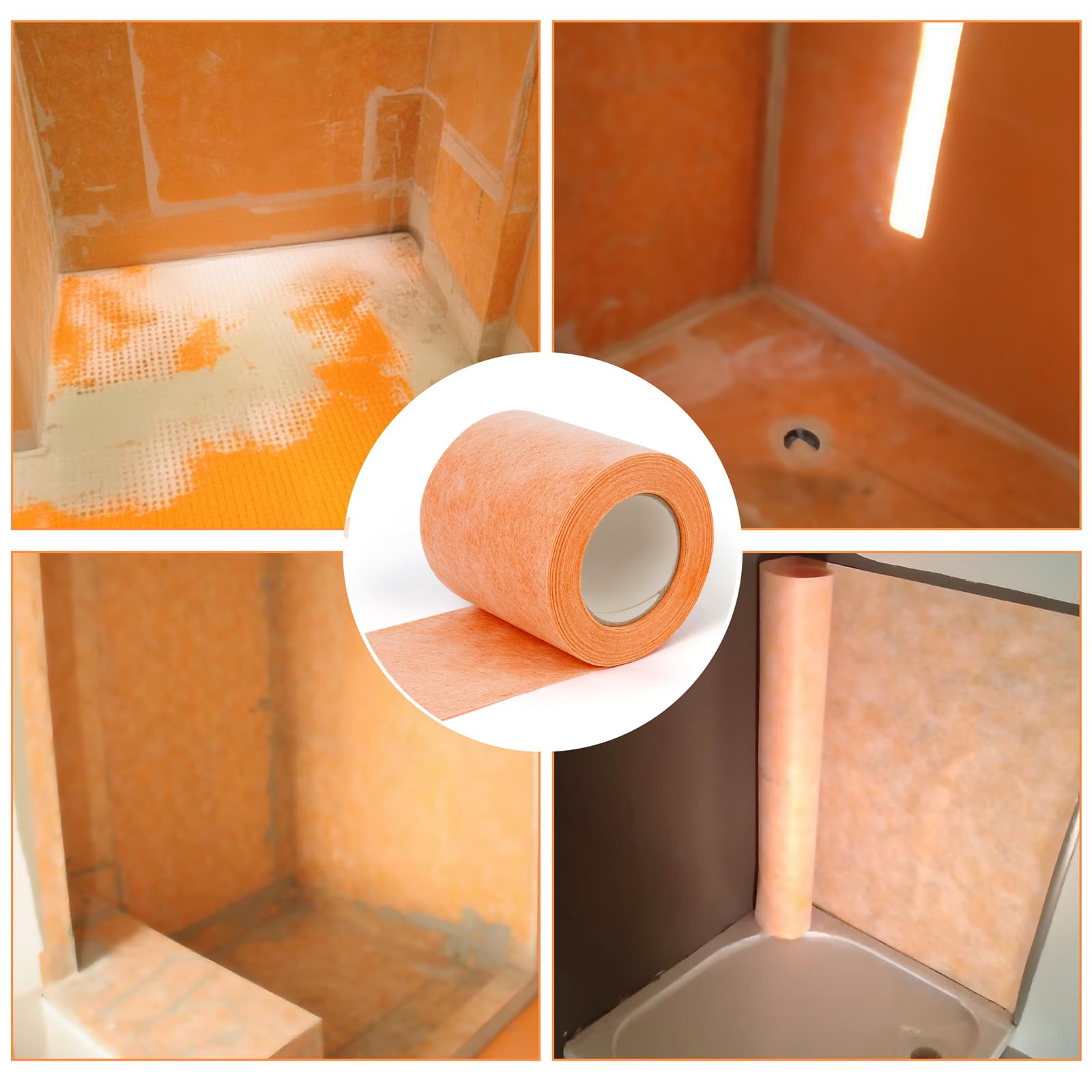 Kauwm bathroom-floor-installation helps prevent damp in wet areas.