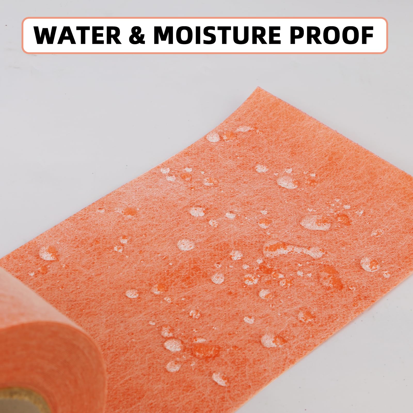 Kauwm durable underlayment resists moisture for long-lasting protection.