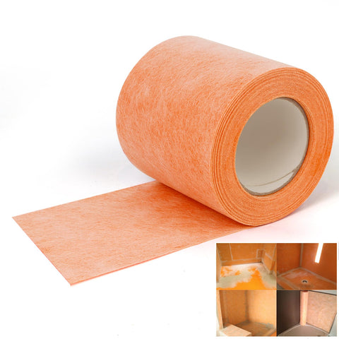 Kauwm waterproof membrane shower roll provides moisture protection in showers and baths.