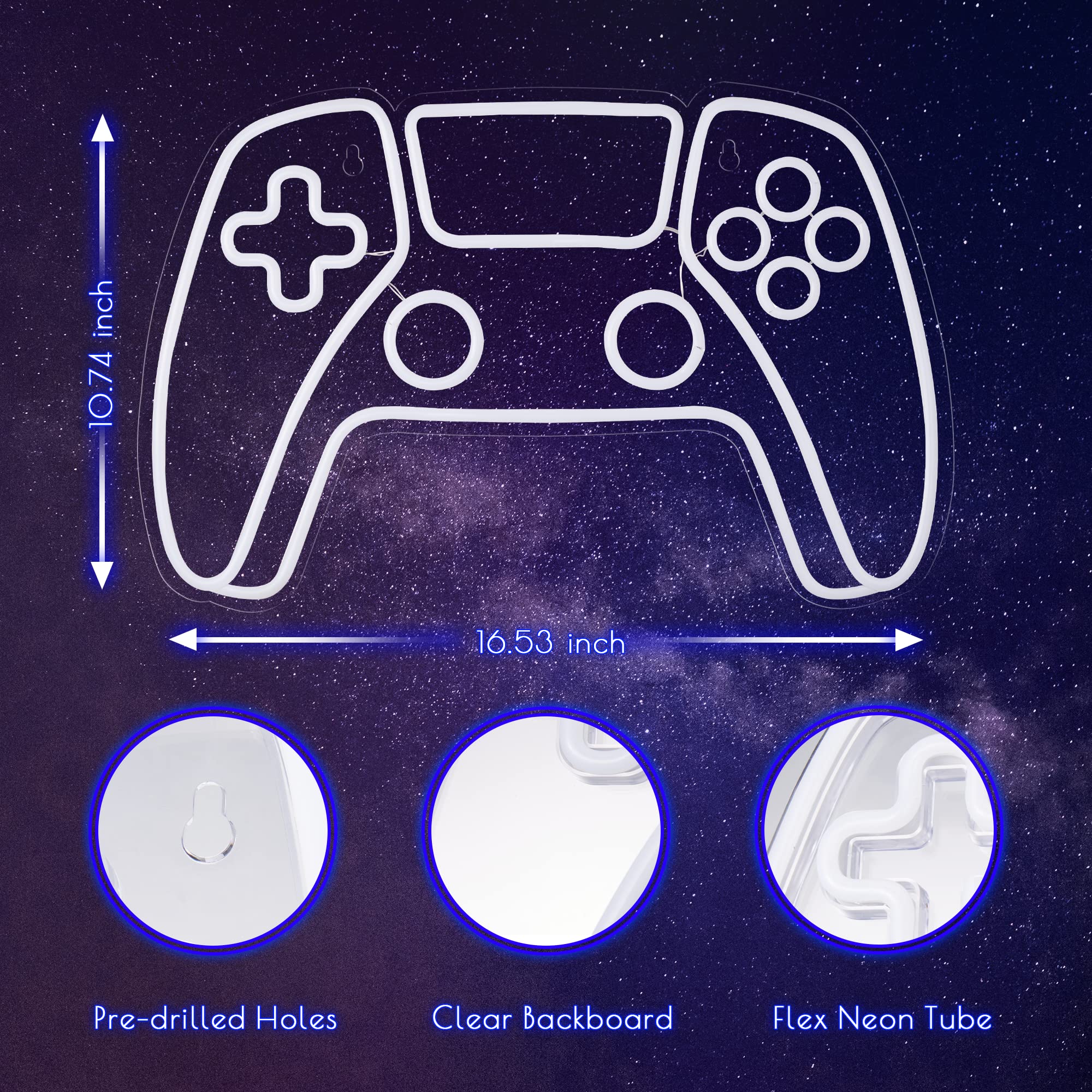 Kavaas gaming room decor sign adds vibrant ambiance for play