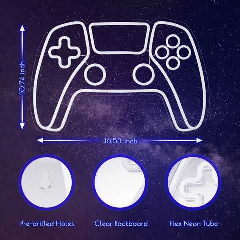 Kavaas gaming room decor sign adds vibrant ambiance for play