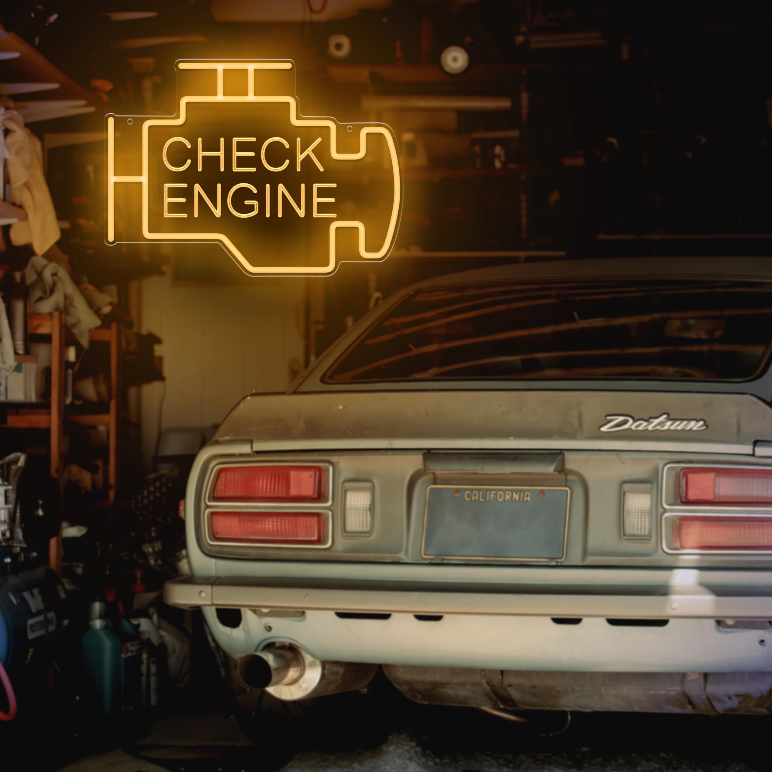 Kavaas gift-ready neon sign for car enthusiasts sparks conversation