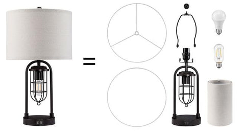 KAWOTI modern-industrial vibe suitable for living spaces.