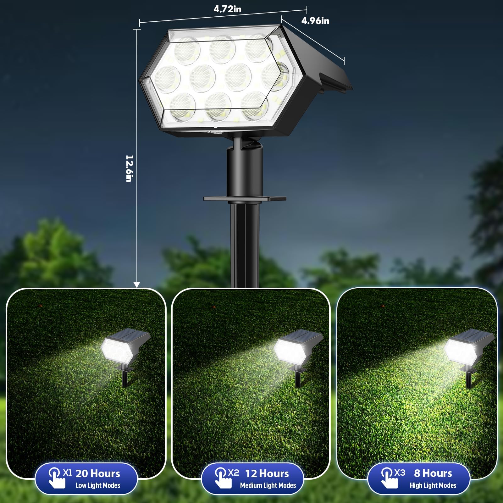 Kaxiida dusk to dawn sensor ensures auto lighting at night