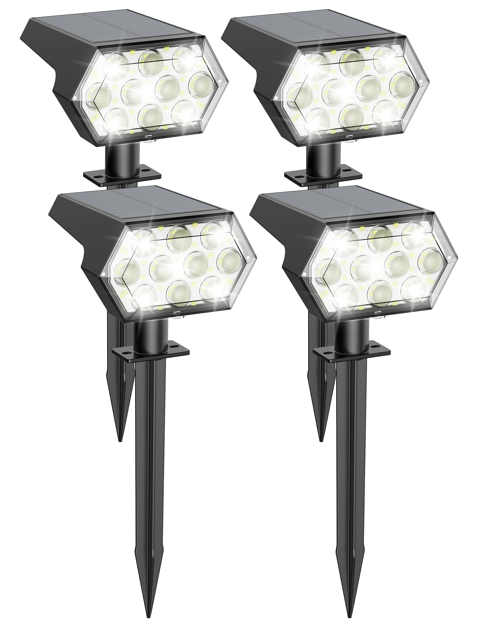 Kaxiida solar lights IP68 waterproof for year round outdoor use