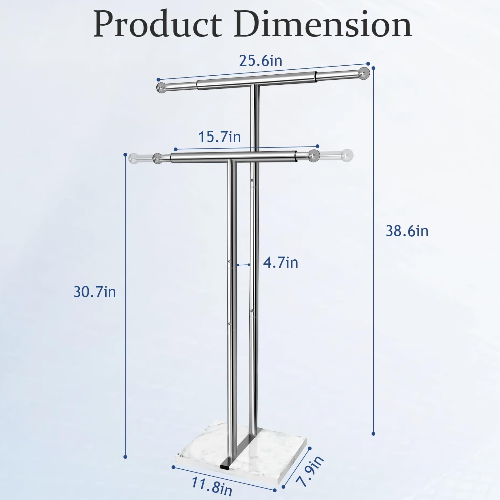 Kayfia towel rack in a modern bathroom setting