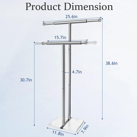 Kayfia towel rack in a modern bathroom setting