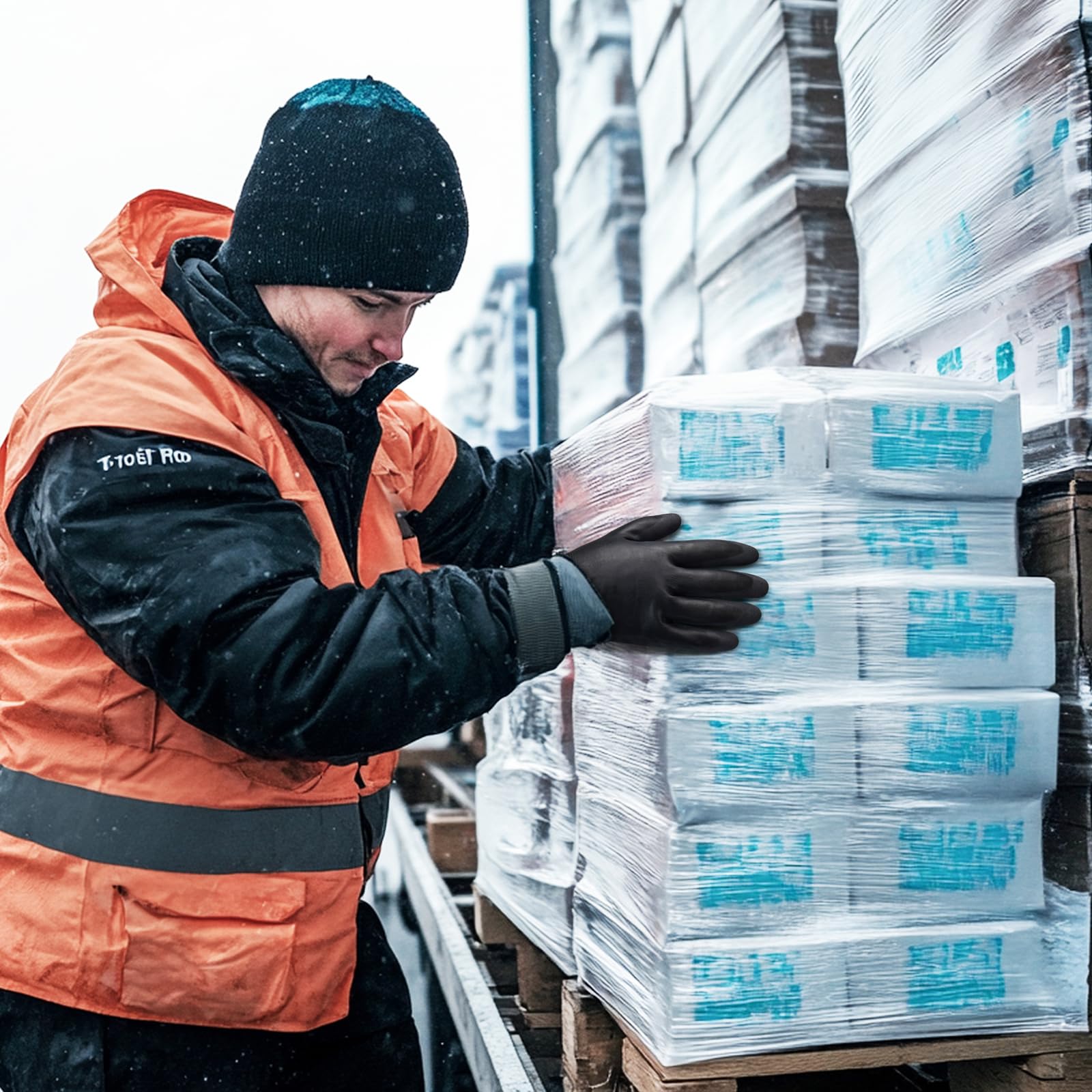 Kaygo Brushed Fleece Warmth Glove adds cozy warmth for cold shifts.