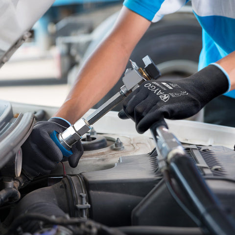 KAYGO general-duty gloves ideal for DIY and auto repairs, enhancing control.