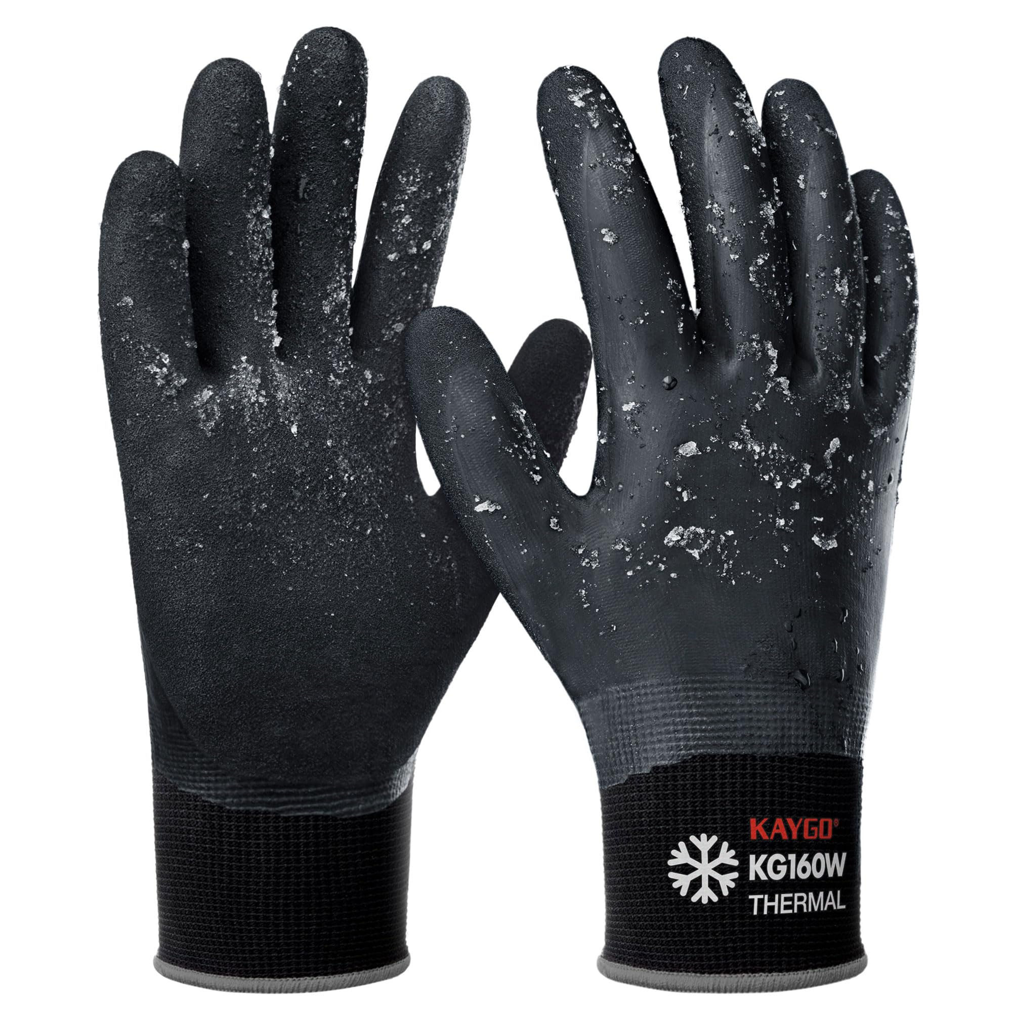 Kaygo Winter Waterproof Glove keeps hands dry in wet work.