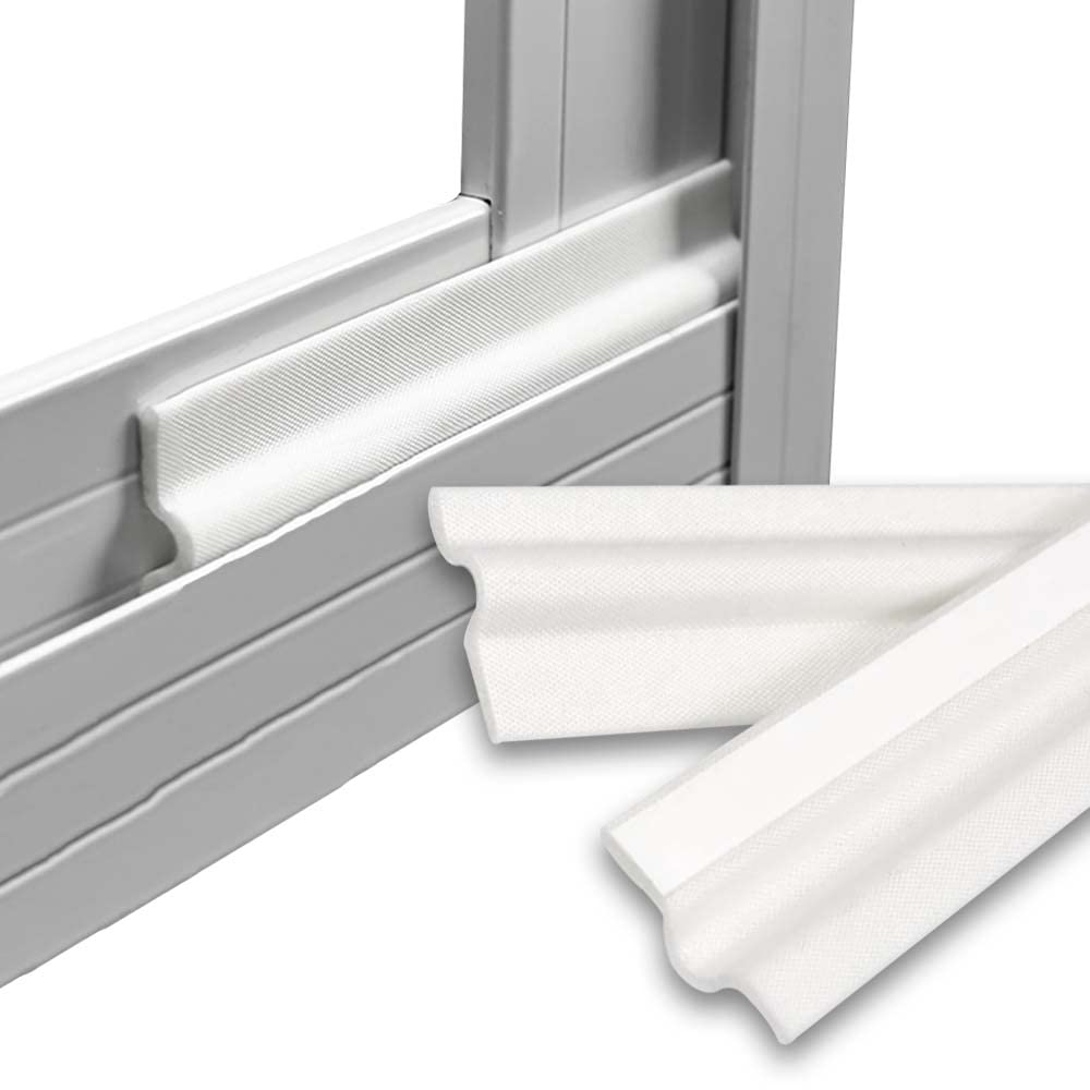 KAYLEINSTER 196-inch window draft stopper with foam seal strip for door insulation