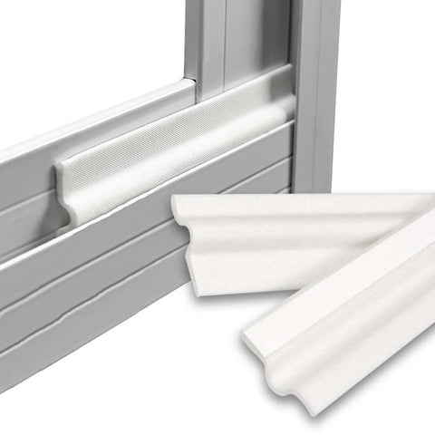 KAYLEINSTER 196-inch window draft stopper with foam seal strip for door insulation