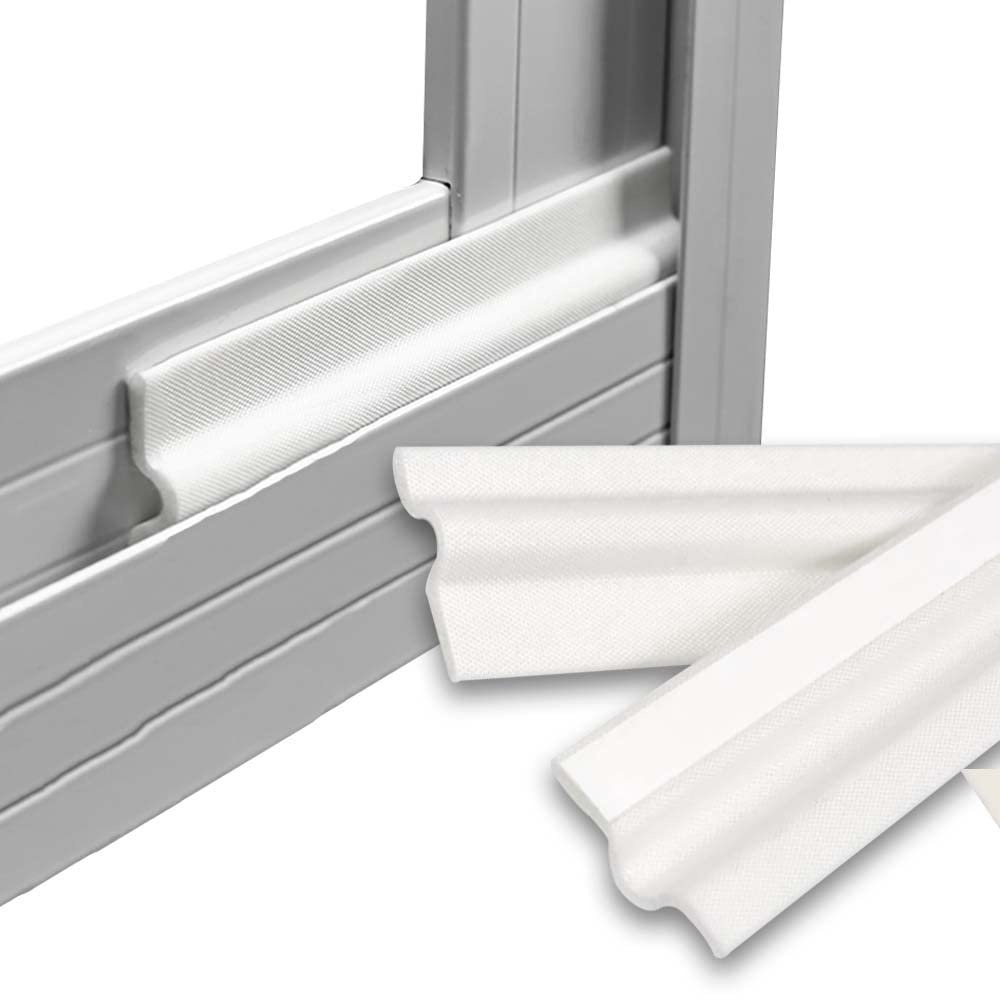 Kayleinster 26ft weatherstripping on a window to reduce drafts and improve comfort.