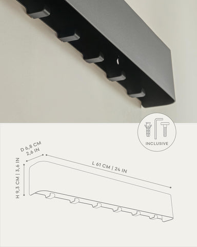Kazai Tone entryway design adds modern style and organization.