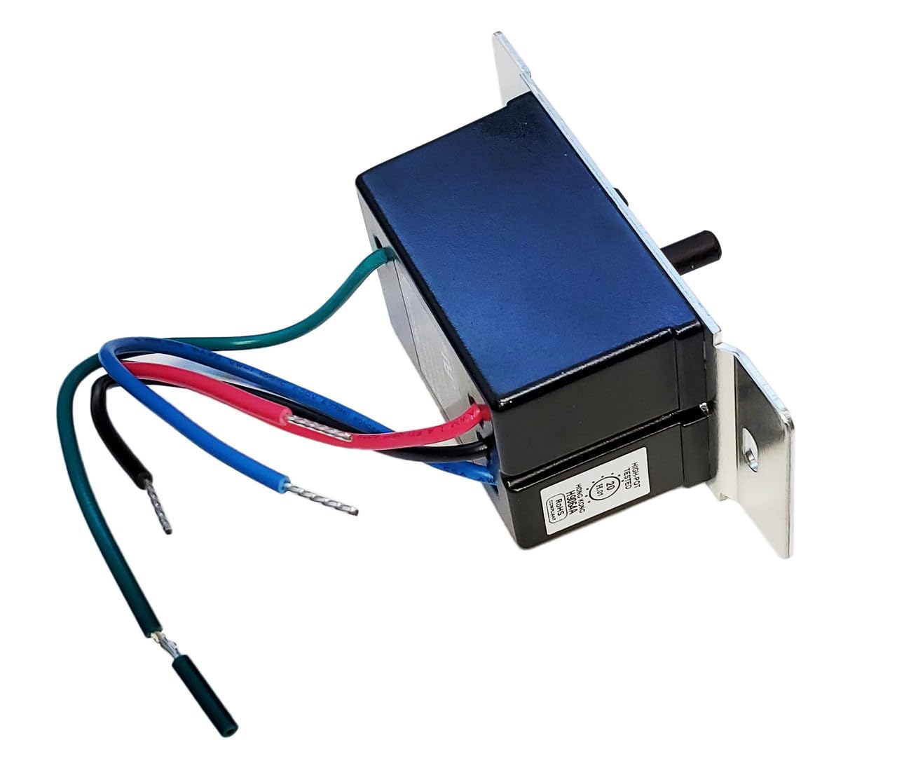 KB Electronics 8811007 side panel view highlighting rugged enclosure for 2x4 boxes