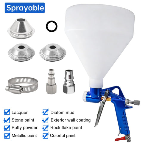 KCNKCN hopper 1.5 gallon for steady paint flow during spraying