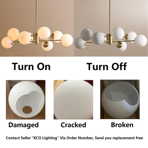 KCO Lighting with E26 bulbs provides bright or warm lighting options