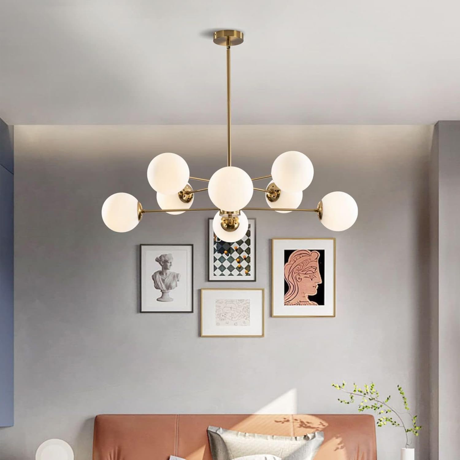 KCO Lighting extendable rods let you customize fixture height for ceiling profiles