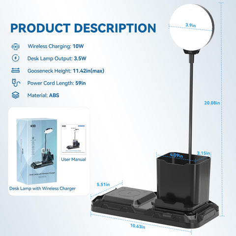KDD wireless charging pad powers compatible phones without cables.